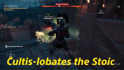 Kill Cultis Lobates The Stoic Assassin S Creed Odyssey YouTube