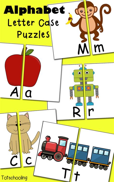 Alphabet Puzzle Printable