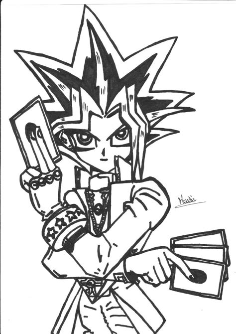 Desenhos Do Yu Gi Oh Para Colorir Desenhos Para Colorir