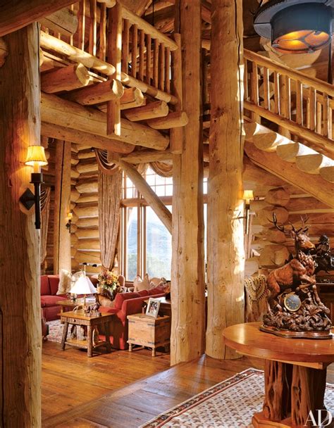 How To Elegantly Style A Log Home Photos Architectural
