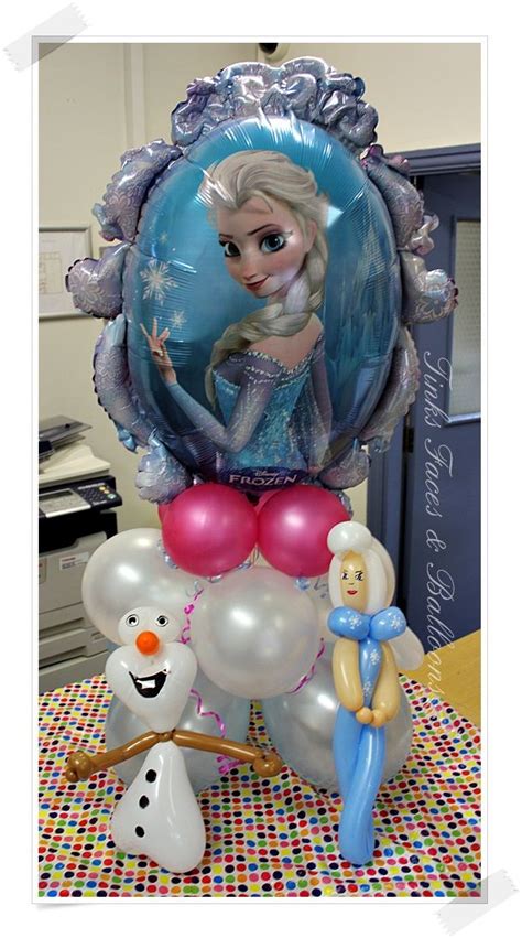 Elsafrozen Balloon Decorations Elsa Frozen Balloons