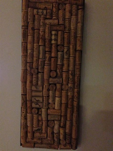Another Cork Board From Wine Corks That I Saw At A Friends House