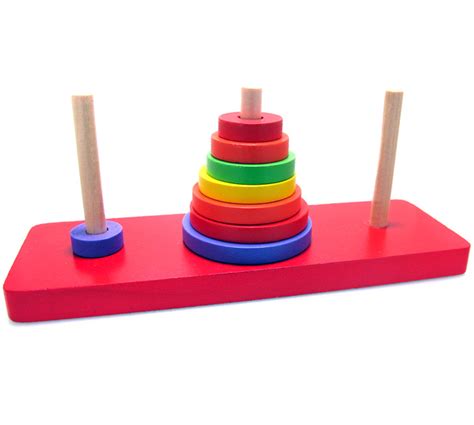 Today you could go to wikipedia and find several iterative solutions, but it was 2000 and wikipedia opened only next year. Rainbow Mysterious 8-Layered Tower of Hanoi Classic India ...