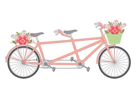 Tandem Bike Clipart Vector Tandem Bike Clipart Tandem Bicycle