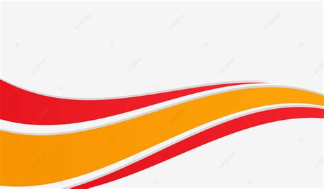 Red And Yellow Wave For Background Red Yello Wave Png And Vector