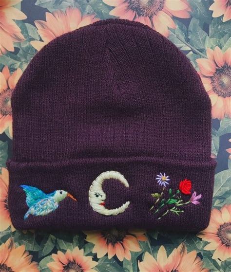 Custom Embroidered Beanie In 2021 Embroidered Beanie Sewing