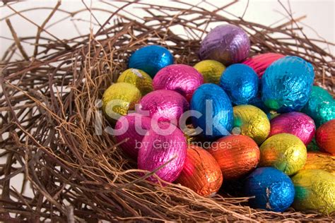 Small Colourful Easter Eggs Stock Photo Royalty Free Freeimages
