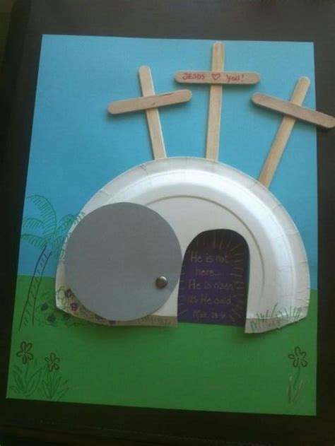 Resurrection Craft Sunday School Crafts Easter Sunday School School