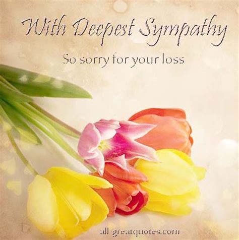 Quotes Sorry For Your Loss Wall Leaflets