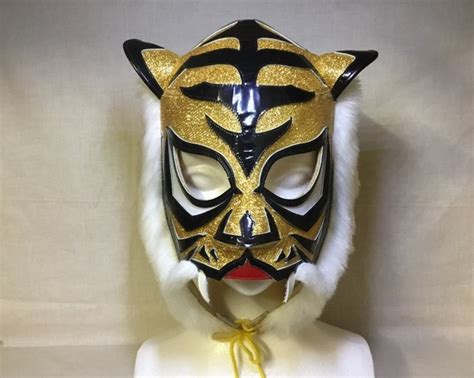 4代目タイガーマスク 試合用マスク プロレスマニア館製 の落札情報詳細 ヤフオク落札価格情報 オークフリー
