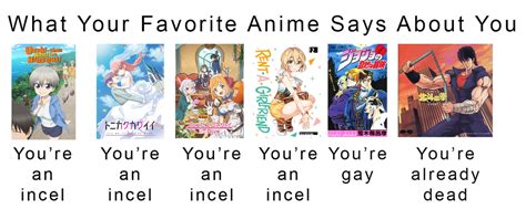 What Your Favorite Anime Says About You Memes