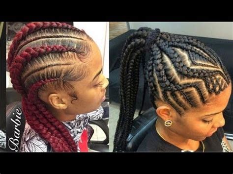 The black girl's braid dictionary, from box braids to marley twists. Goddess Braids Hairstyles for Black Women - YouTube