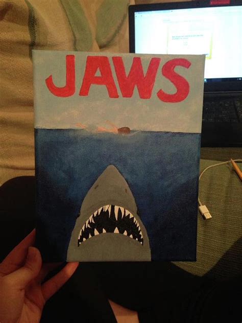 Jaws Painting By Danielle Slaboda