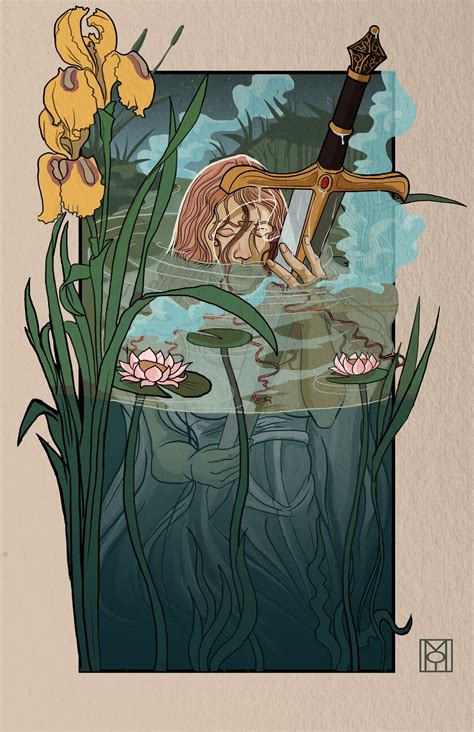 Well you're in luck, because here they come. ArtStation - Viviane: Lady of the Lake, Moe Balinger | Art ...