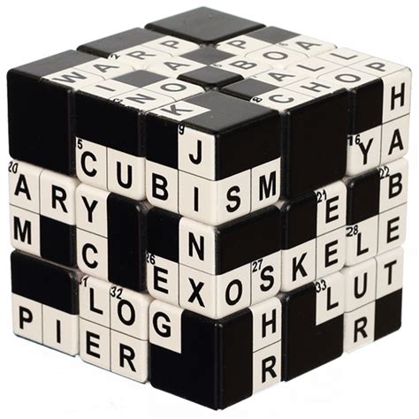 It consists of 26 smaller pieces, 8 of them are the visible corners; Crossword V-CUBE 3 - V-CUBE™ Wholesale Distributor | Orbet ...