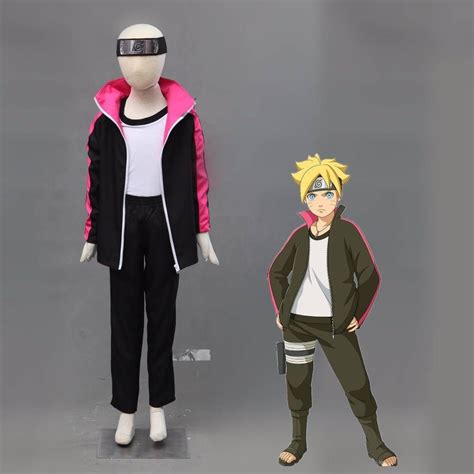 Athemis Child Outfit Boruto Naruto Uzumaki Cosplay Costume Animebee