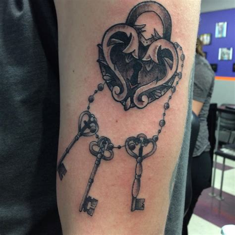 Heart Lock Tattoo