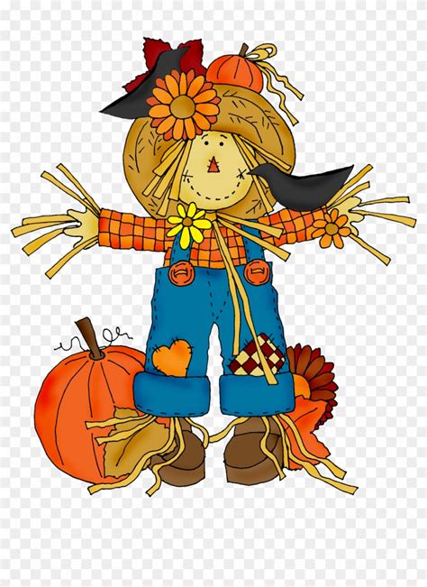 Harvest Clipart Scarecrow Fall Scarecrow Clipart Hd Png Download