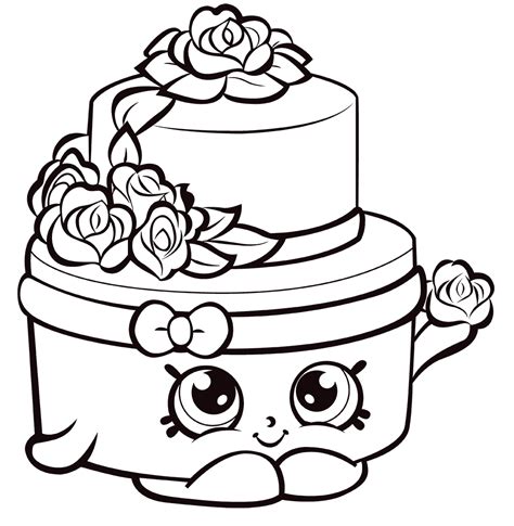 Hopkins Cake Coloring Pages For You