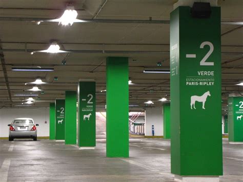 Estacionamientos Parque Arauco Wayfinding Consultores Diseño De La