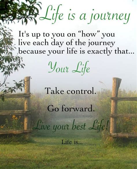 best positive life journey quotes