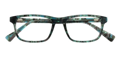 Munich Rectangle Reading Glasses Green Women S Eyeglasses Payne Glasses