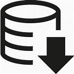 Database Icons Backup Cloud Moving Icon Data