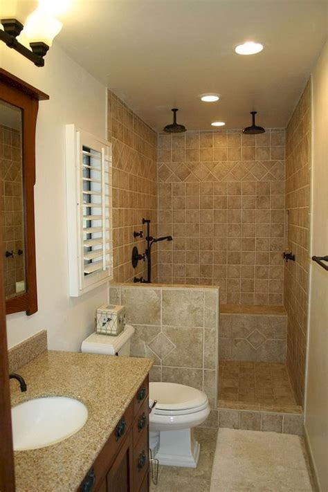 60 Elegant Small Master Bathroom Remodel Ideas 32 Small Space Bathroom Small Bathroom