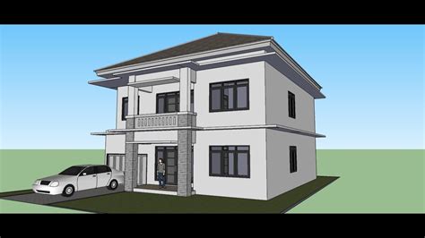 Tapi sekarang, dengan hadirnya perangkat lunak untuk mendesain rumah semuanya menjadi lebih mudah. Menggambar Rumah dengan Sketchup - YouTube