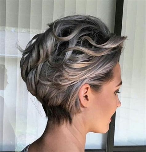 These are some examples, 35 short wavy haircuts which may be helpful for those ladies and girls who want to look more pretty and fashionable. 15 Edgy Short Haircuts For Women Over 40 - Styleoholic