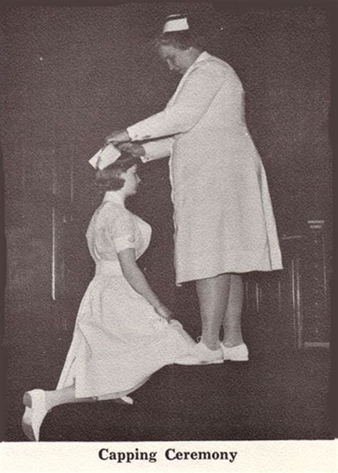 The Capping Ceremony For New Medical Nurses Vintage Nurse Nurse