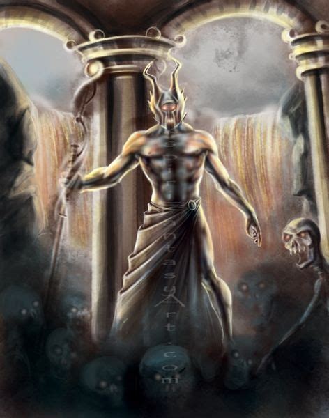 Hades Is Known In Greek Mythology As Being The God Of The Underworld The Speed Painting Video T