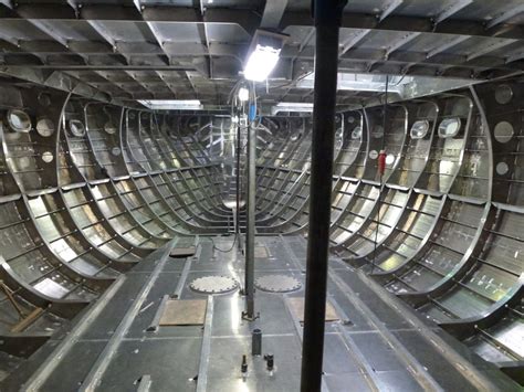Mulder 98 Flybridge superyacht under construction — Yacht Charter