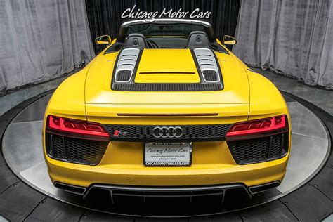 Used 2017 Audi R8 52 Quattro V10 Spyder For Sale Special Pricing