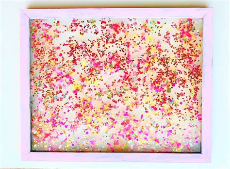 Confetti Wall Art · How To Make Wall Decor · Art On Cut Out Keep