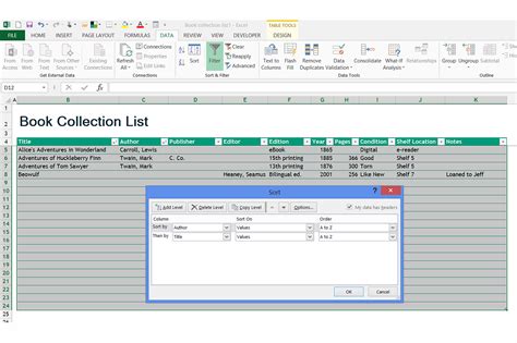 How Do I Use Microsoft Excel To Catalog Books