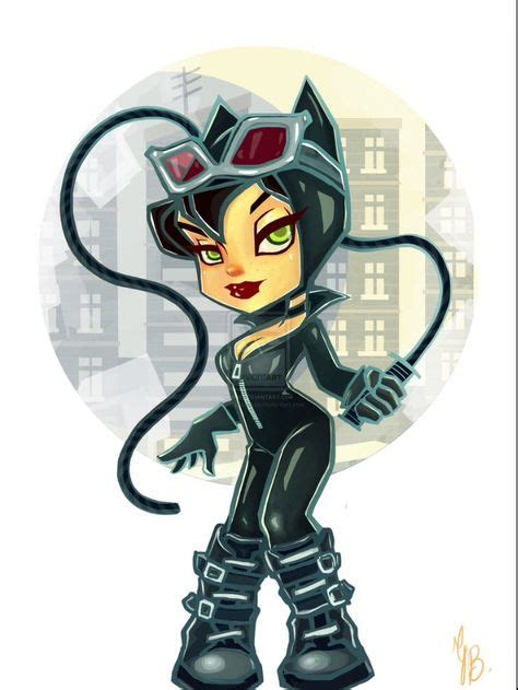 Pin By Selena Kyle On Catwoman Catwoman Chibi Comic Art