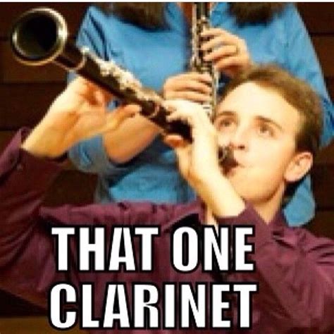23 Struggles All Clarinet Players Know Too Well Funny Band Jokes
