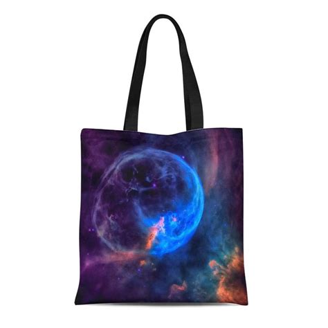 Canvas Tote Bag The Bubble Nebula Also Known As Ngc 7653 Is Reusable