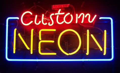Custom Neon Signs Davis Signs And Graphics