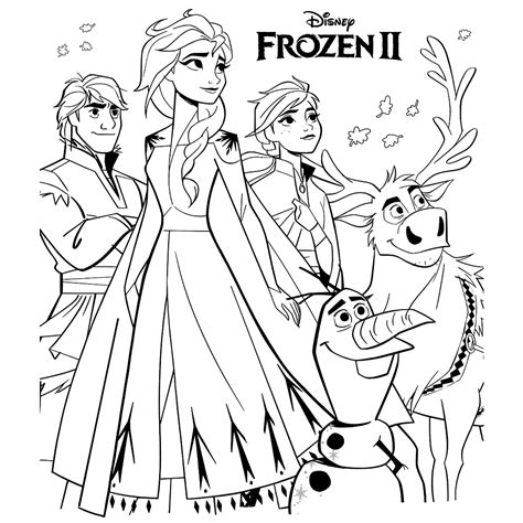 Elsa Anna Kleurplaat Uitprinten Op Kleurplaat Frozen Disney Sexiz Pix