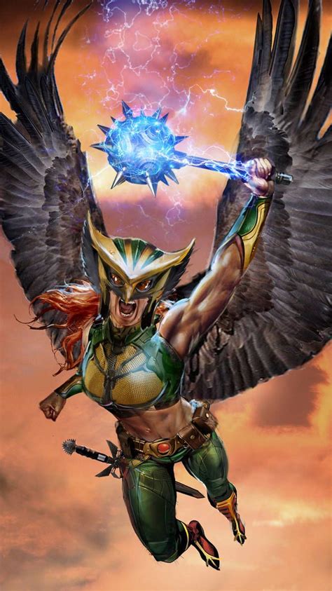 Hawkgirl Wip By Uncannyknack On Deviantart