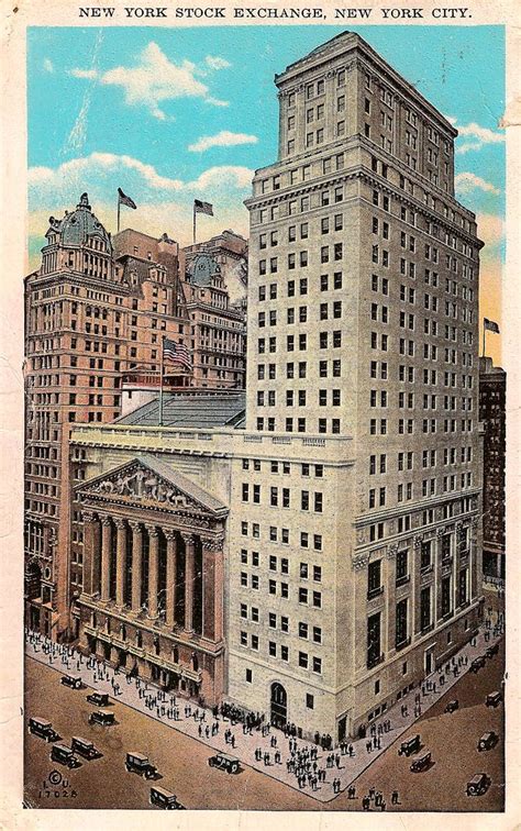 1024 x 678 jpeg 328 кб. Vintage postcard. New York Stock Exchange, New York City ...