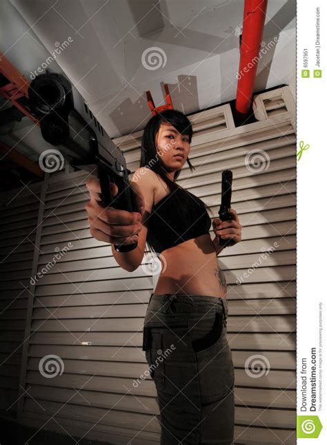 Gangster Girl 10 Stock Image Image 6597951