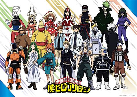 Crunchyroll Class 1 Bs Hero Suits Are Revealed In New My Hero Academia Anime Character Visual