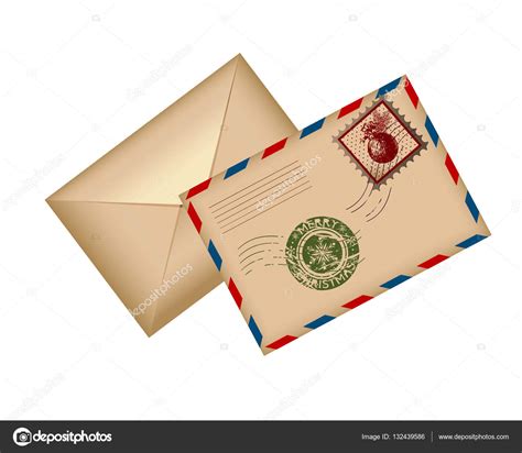 Cartas Postales Ilustración Vector De Stock De ©sonulkaster 132439586