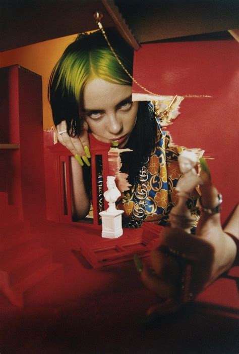 Billie eilish has undergone a transformation for a new photoshoot, ditching her oversized aesthetic for a bombshell look. VOGUE Billie Eilish by Hassan Hajjaj. Alex Harrington ...