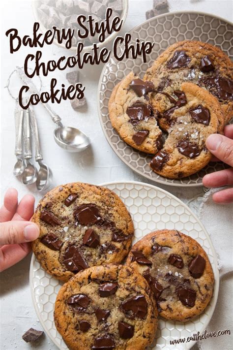 This is my favorite chocolate chip cookie recipe, even after trying many different variations over the past 10 years. Bakery Style Chocolate Chip Cookies | Bakery Chocolate ...