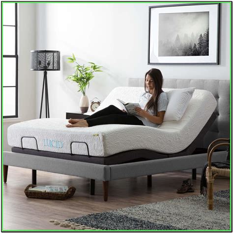 King Size Power Adjustable Bed Frame Bedroom Home Decorating Ideas