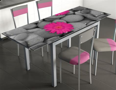 3 meses (1) sin intereses. Mesa De Cocina Extensible En Cristal Templado. 110/170x70 ...